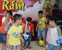 "Đêm hội trăng Rằm" cho các cháu thiếu nhi tại Petrolimex Bà rịa - Vũng tàu