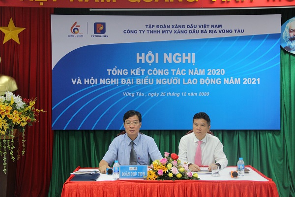Tổng Giám đốc Petrolimex Phạm Đức Thắng đến dự và chỉ đạo Hội nghị tổng kết 2020