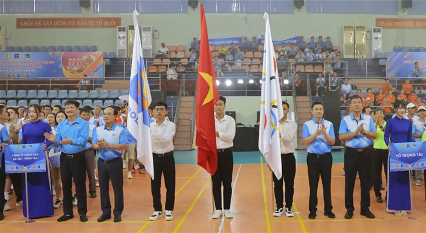Hội thao chào mừng 70 năm thành lập Petrolimex khai mạc tại khu vực Đông Nam Bộ