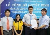 Thành lập công đoàn cơ sở thành viên Chi nhánh Xăng dầu Bình Thuận
