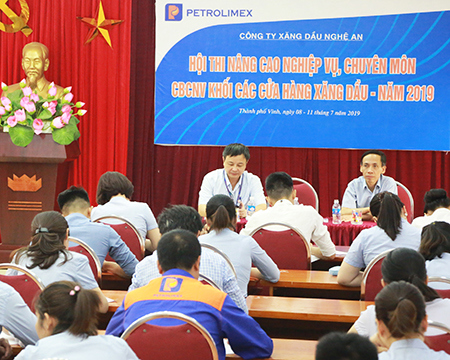 Hội thi nâng cao nghiệp vụ, chuyên môn CBCNV khối CHXD năm 2019