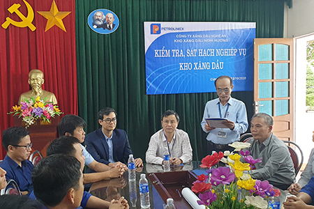 Hội thi nâng cao CMNV kho xăng dầu, Trung tâm KDTH và Chuyên doanh Gas năm 2020.