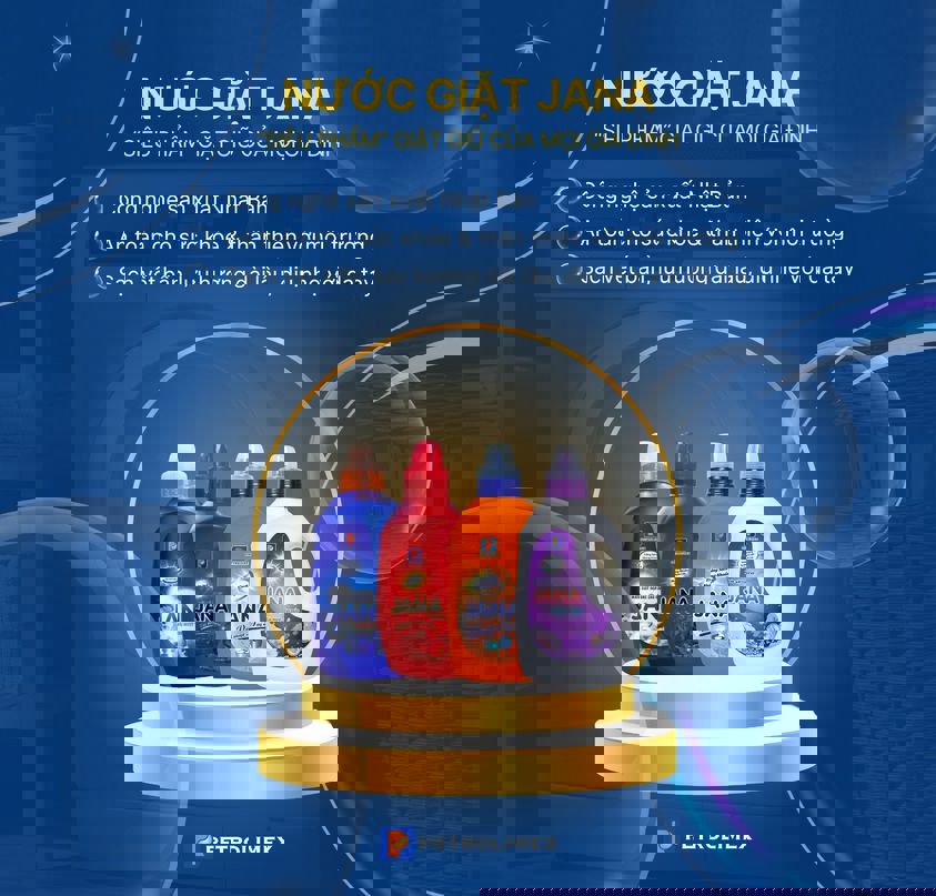 Nước giặt JANA-Hương thơm cho cuộc sống