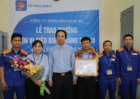 CHXD Phủ Diễn – đơn vị dẫn đầu thi đua tháng 03/2018
