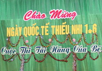 Đêm thi "Tài năng của bé" nhân ngày Quốc tế thiếu nhi 1.6