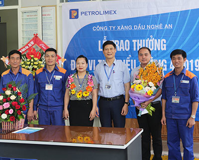 CHXD Thị trấn Quỳ Hợp dẫn đầu kinh doanh trong tháng 4.2019