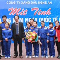 Mít tinh kỷ niệm 106 năm ngày Quốc tế Phụ nữ 8-3