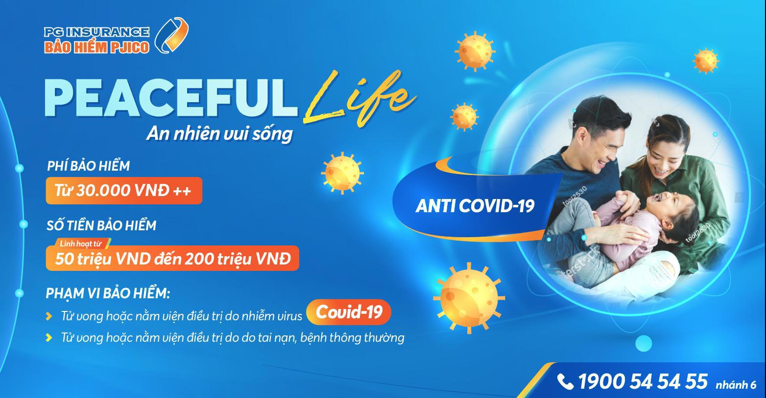 Bảo hiểm sức khỏe Pjico: Chi trả cho cả người nhiễm Covid-19