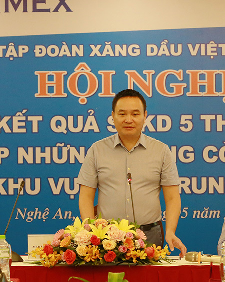 Hội nghị giao ban 5 tháng đầu năm 2022 - Các Công ty Xăng dầu cụm Bắc Trung Bộ