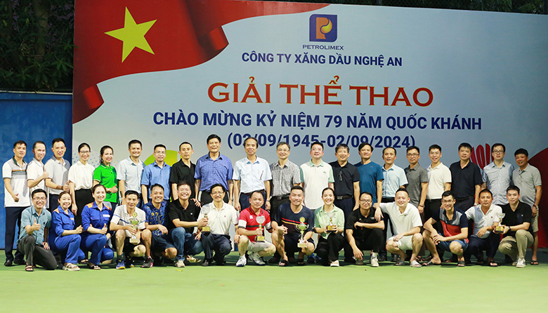 Tổ chức giải thể thao chào mừng kỷ niệm 79 năm ngày Quốc khánh 2/9