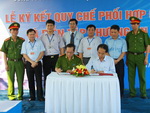 Petrolimex Nghệ An và Cảnh sát PCCC - CNCH Nghệ An ký kết Quy chế phối hợp công tác PCCC