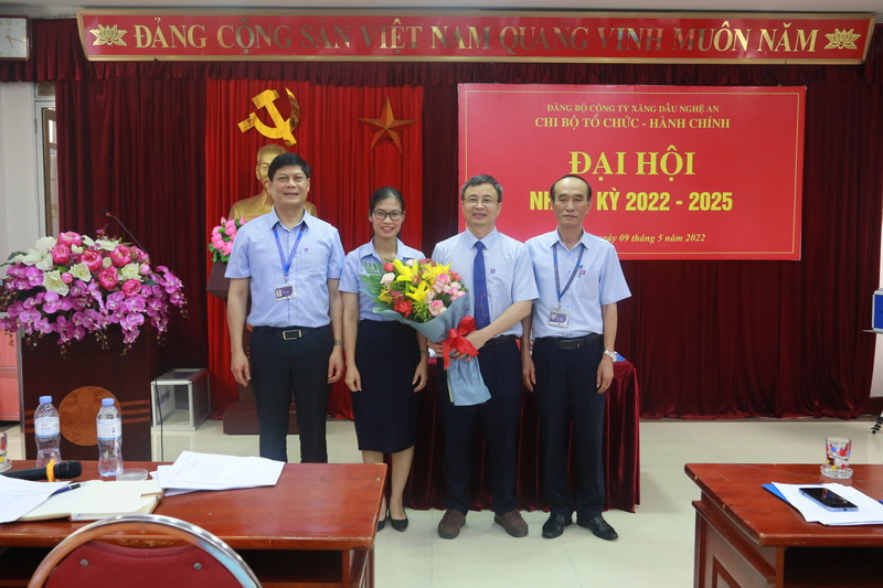 Đại hội chi bộ Chi bộ Tổ chức- Hành chính nhiệm kỳ 2022-2025