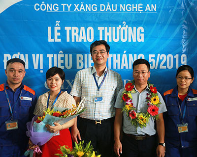 CHXD Cầu Rỏi dẫn đầu kinh doanh trong tháng 5.2019