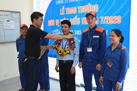 Petrolimex-Cửa hàng 103 đạt đơn vị tiêu biểu tháng 7/2020