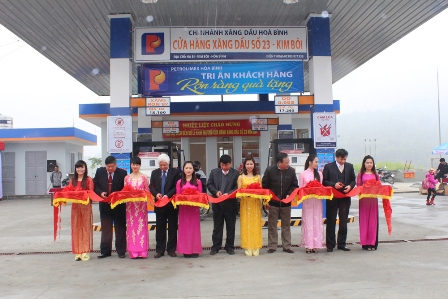 Khai trương Cửa hàng Xăng dầu Kim Bôi (Hòa Bình)