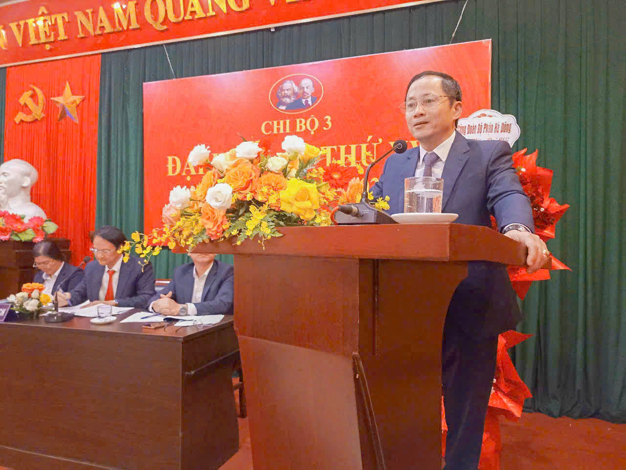 Chi bộ 3, Đảng bộ Công ty Xăng dầu Hà Sơn Bình tổ chức Đại hội chi bộ khóa XVII, nhiệm kỳ 2025-2027