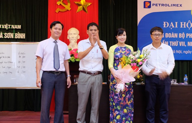 Petrolimex Hà Sơn Bình đại hội Công đoàn các bộ phận