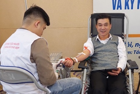 Đoàn thanh niên XNXD K133 tham gia “Hiến máu nhân đạo”