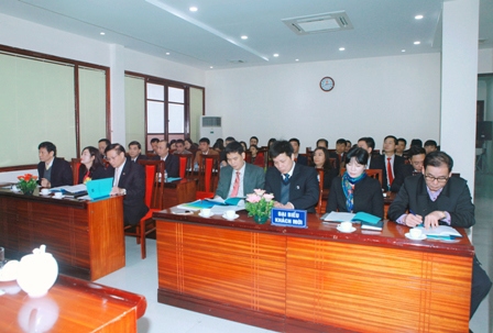 CNXD Hòa Bình tổ chức Hội nghị Người lao động năm 2018 và Tổng kết công tác năm 2017