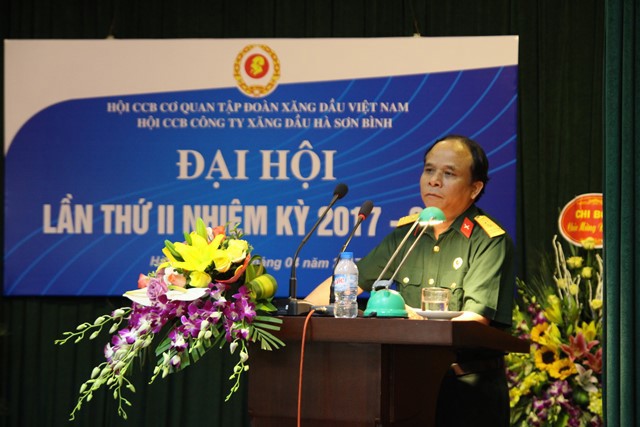 Hội CCB Petrolimex Hà Sơn Bình đại hội Lần thứ II (NK 2017-2022)