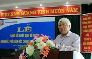 CNXD Sơn La công bố và trao quyết định bổ nhiệm cán bộ
