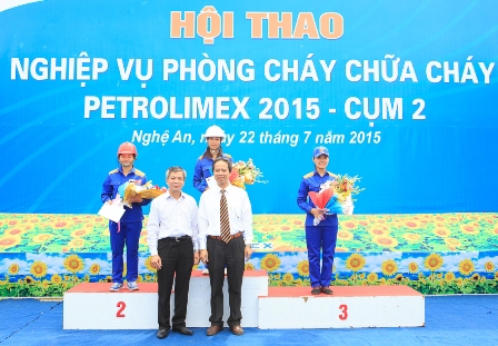 Lễ trao giải Hội thao nghiệp vụ PCCC cụm 2 năm 2015