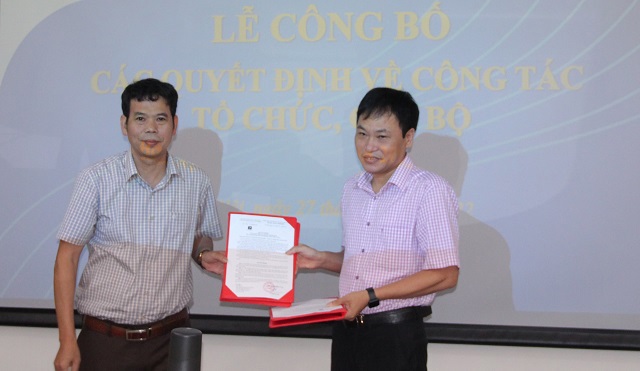 Công bố quyết định thành lập Phòng CNTT - TĐH