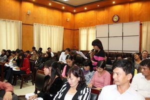 Tập huấn nghiệp vụ Tổ trưởng Công đoàn