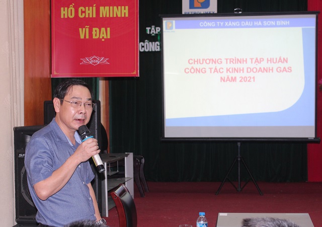 Tập huấn nâng cao kỹ năng kinh doanh gas