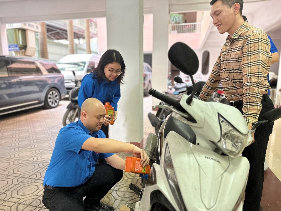 Chi đoàn 1 – Đoàn Thanh niên Petrolimex Hà Sơn Bình sôi nổi hoạt động Tháng Thanh niên 2024