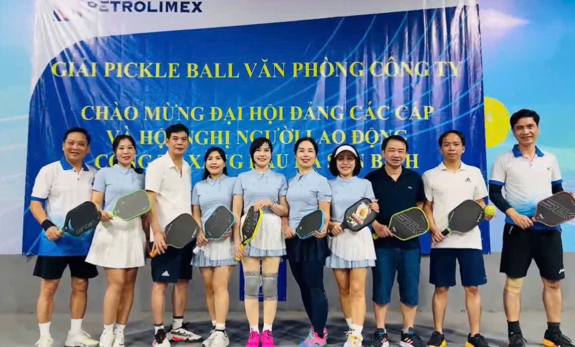 Công đoàn Bộ phận Văn Phòng tổ chức giải thi đấu Pickleball 2024