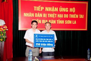 Petrolimex hỗ trợ nhân dân bị ảnh hưởng bởi lũ ống, lũ quét tại Sơn La