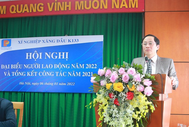 XNXD K133 tổng kết 2021 và hội nghị NLĐ năm 2022