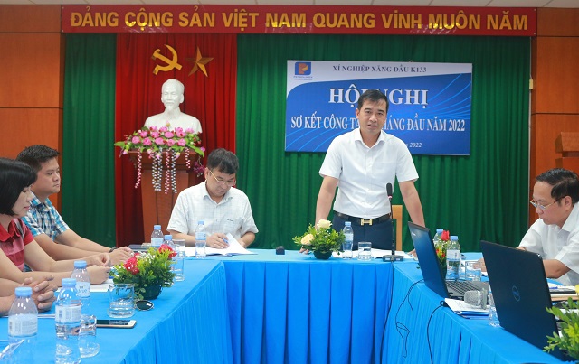 XNXD K133 tổ chức Hội nghị sơ kết công tác 6 tháng đầu năm 2022
