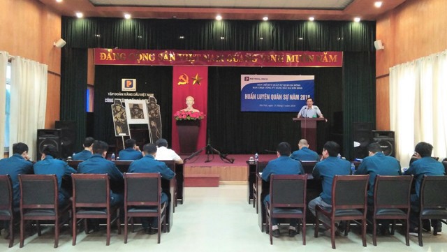 Khai mạc huấn luyện quân sự năm 2018
