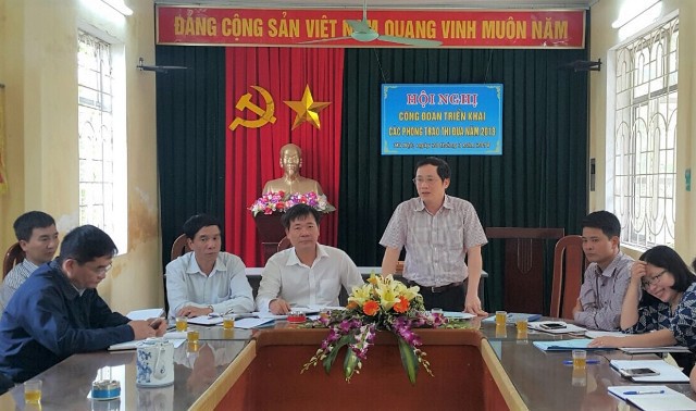 Triển khai công tác Công đoàn và các phong trào thi đua