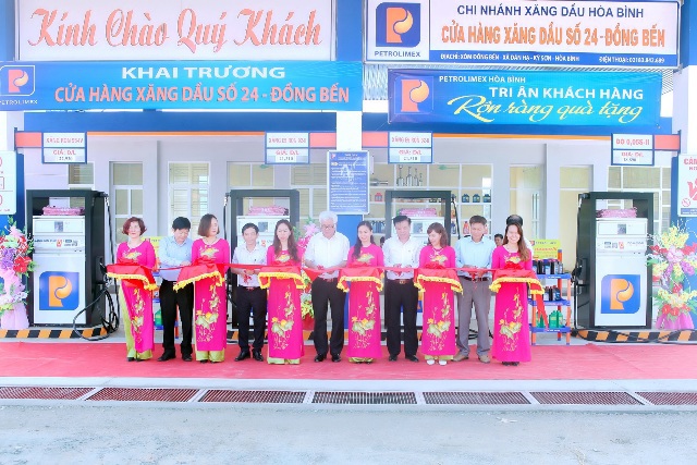 CNXD Hòa Bình khai trương CHXD số 24