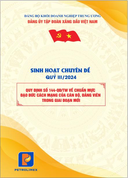 Tài liệu sinh hoạt chuyên đề Quý III/2024 về Quy định số 144-QĐ/TW