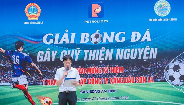 Công đoàn, Đoàn Thanh niên Công ty Xăng dầu Sơn La tổ chức các hoạt động thể thao chào mừng kỷ niệm 01 năm thành lập Công ty.