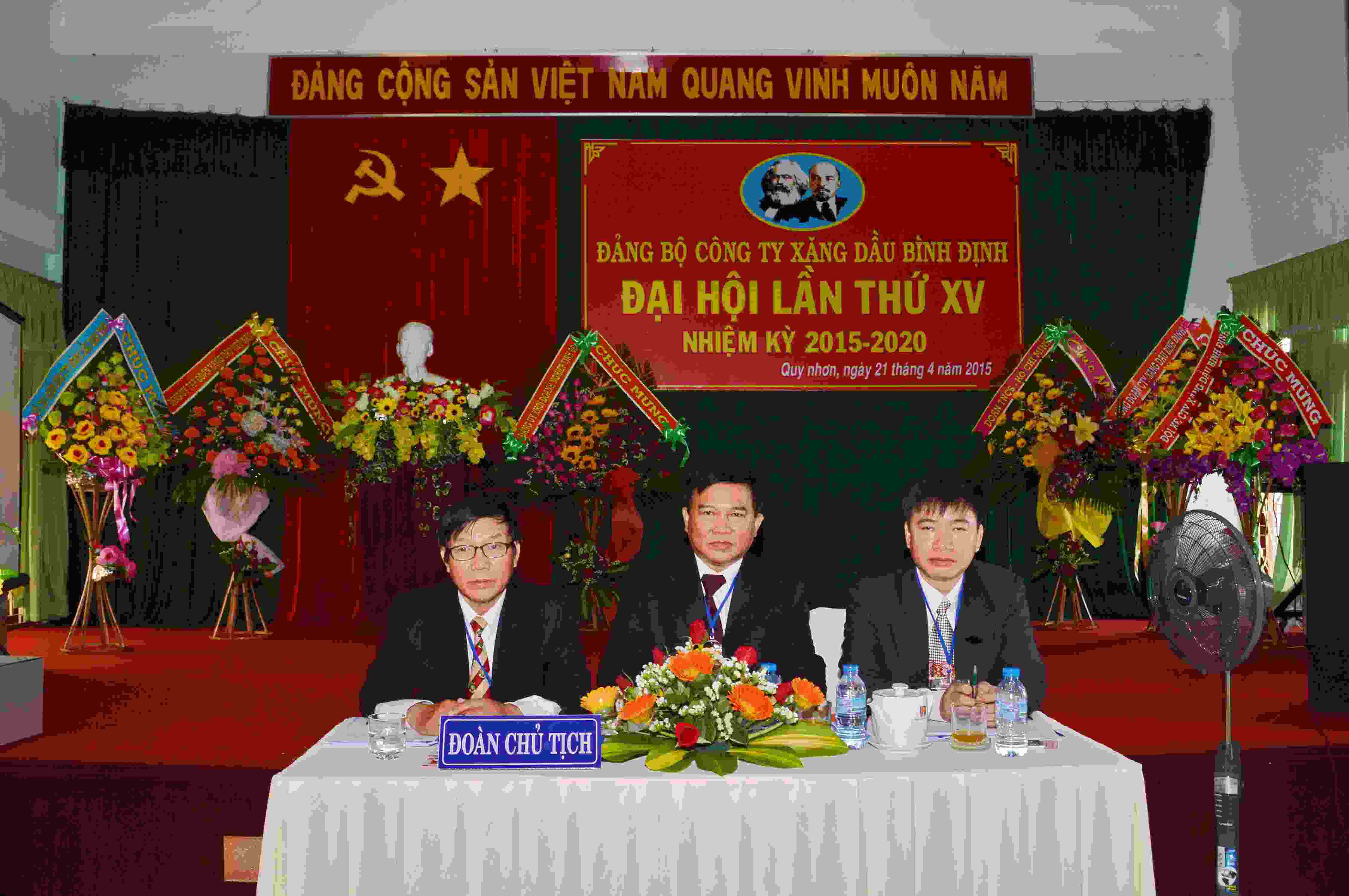 Đảng bộ Petrolimex Bình Định đại hội Lần thứ XV (Nhiệm kỳ 2015-2020)