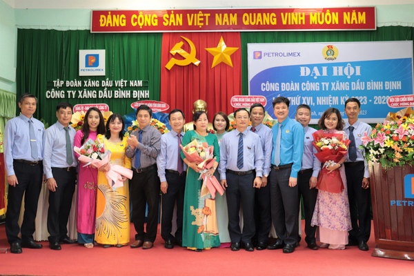 Đại hội Công đoàn Công ty Xăng dầu Bình Định lần thứ XVI, nhiệm kỳ 2023 - 2028