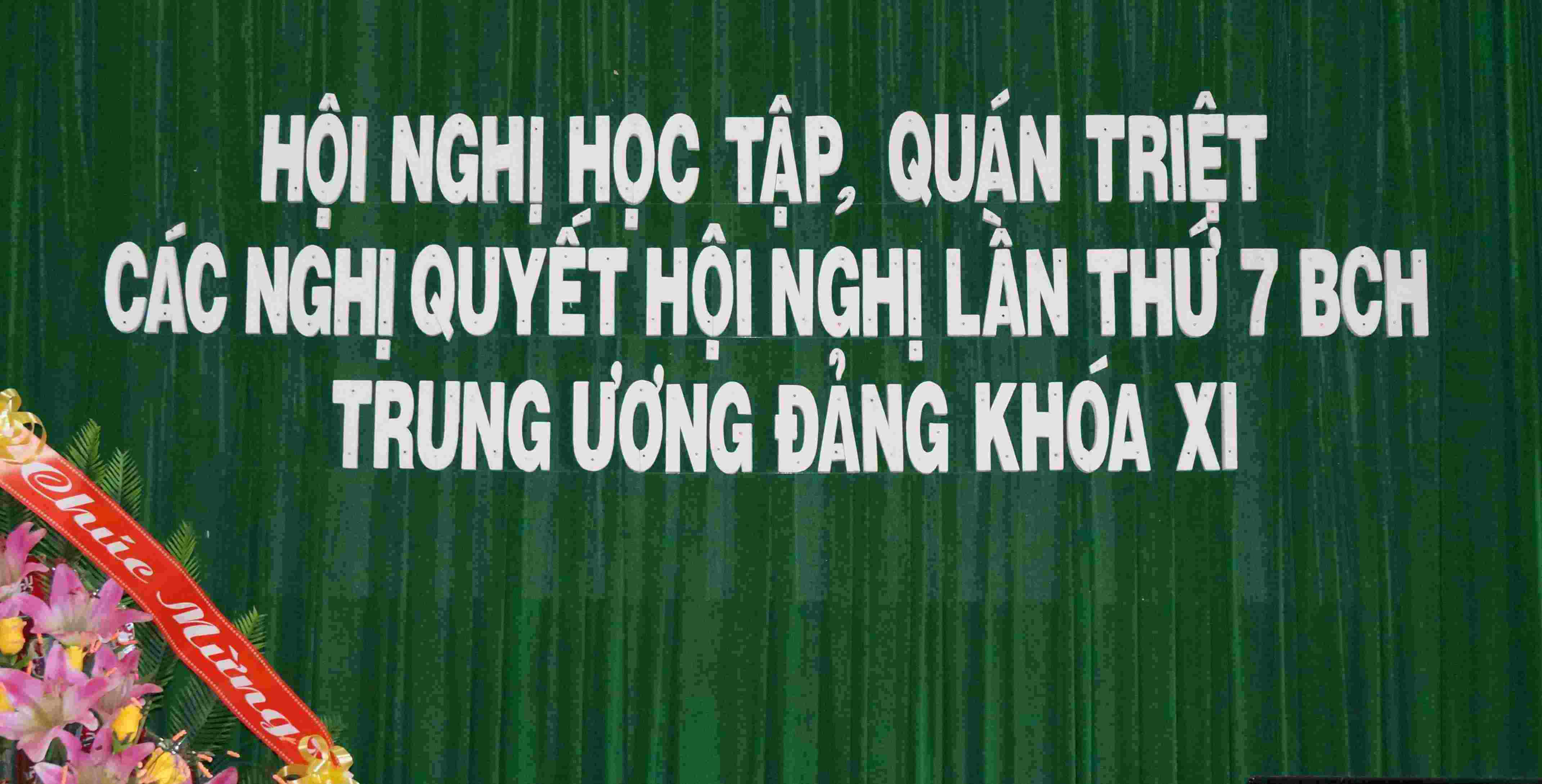Học tập Nghị quyết Hội nghị lần thứ 7 của Đảng Cộng sản Việt Nam Khóa XI