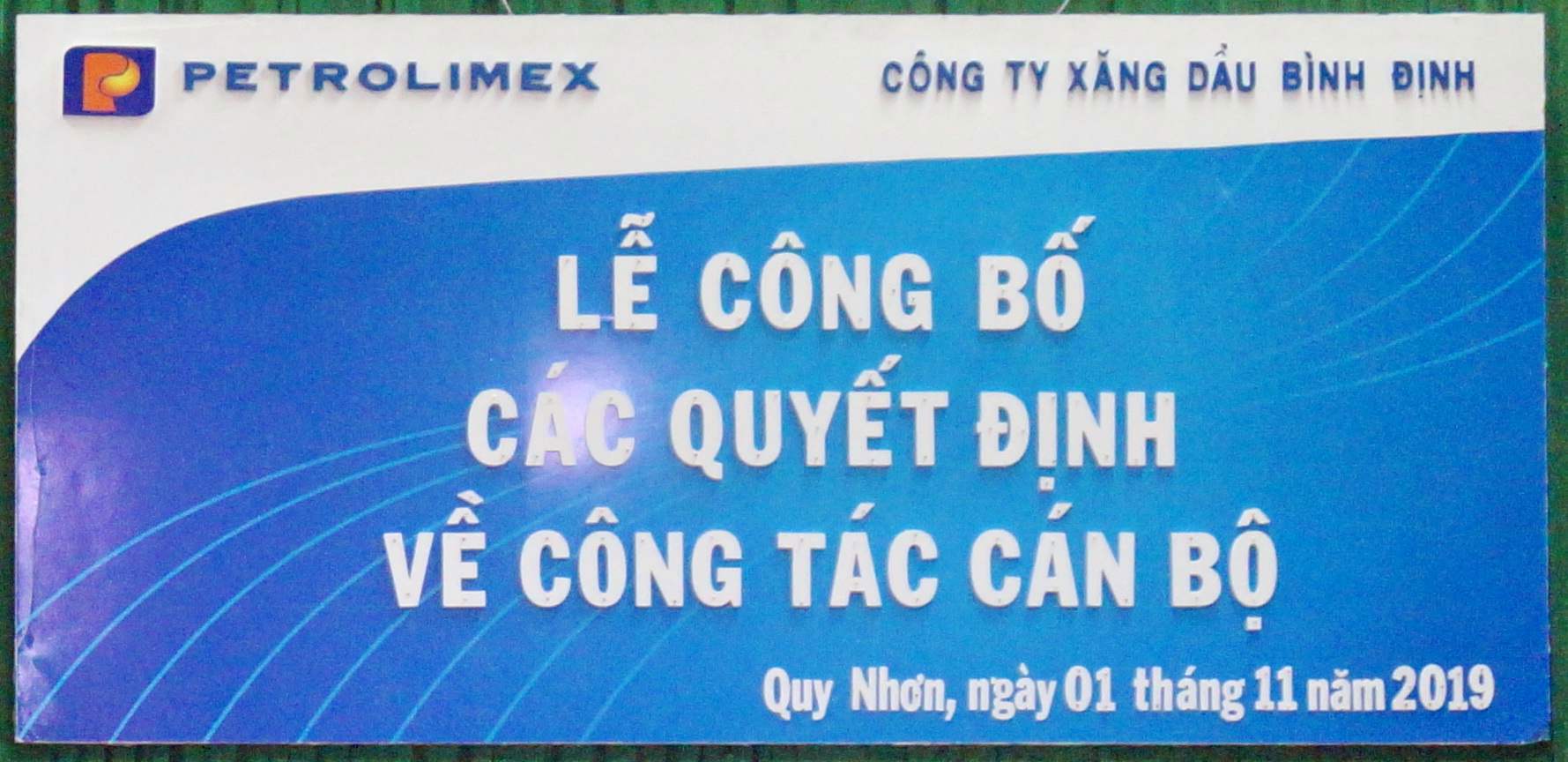 Petrolimex Bình Định kiện toàn công tác cán bộ