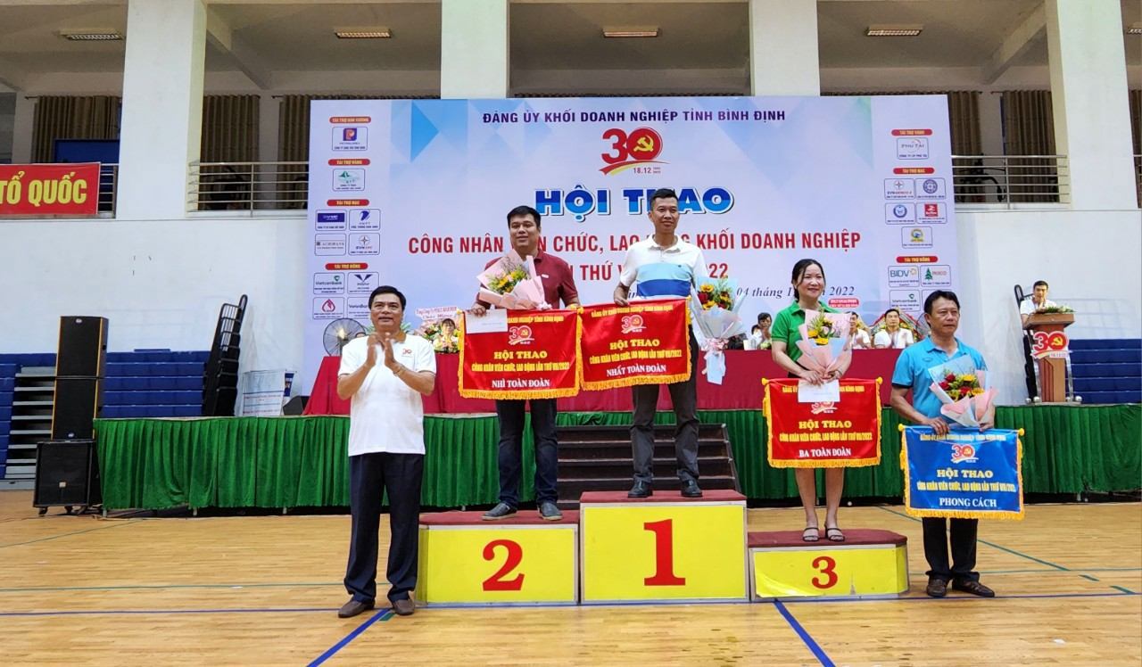 Bế mạc Hội thao Đảng ủy Khối DN tỉnh lần thứ VII