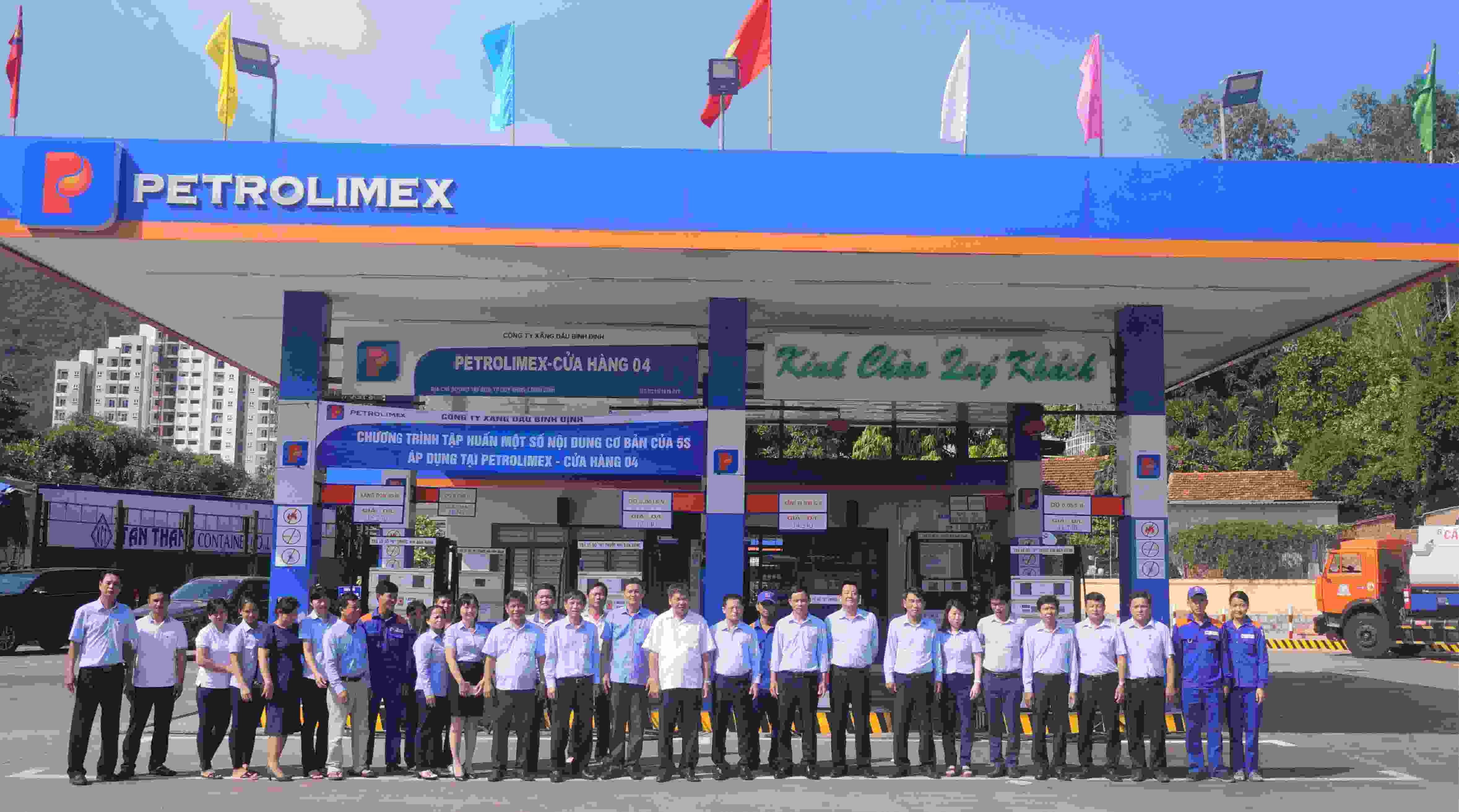 Petrolimex Bình Định tổng kết mô hình 5S áp dụng tại CHXD số 04
